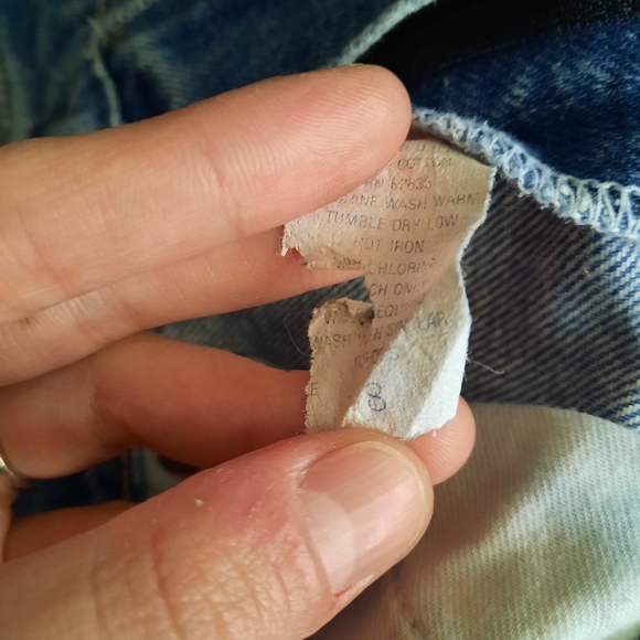 VINTAGE POLO RALPH LAUREN  light wash high-waisted Womens size 8 - Picture 8 of 8